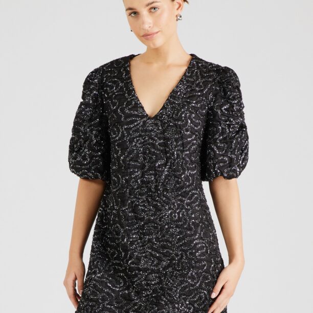 Y.A.S Rochie de cocktail 'YASVIMALA'  negru / argintiu