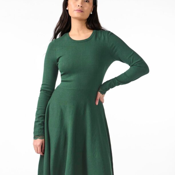 Preţ Y.A.S Rochie tricotat 'YASBeco'  verde închis