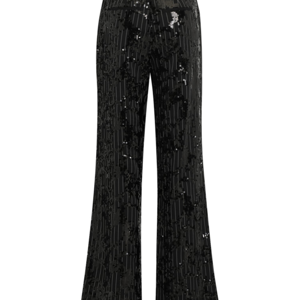 Y.A.S Tall Pantaloni 'YASSTRIBY'  negru / alb