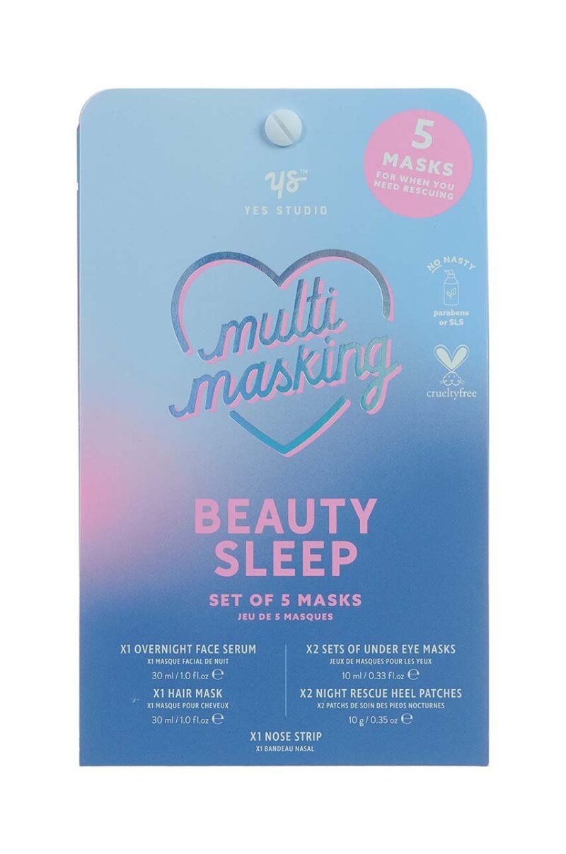 Yes Studio un set de măști Beauty Sleep 5-pack