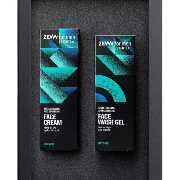 ZEW for men un set de produse cosmetice hidratante și calmante 2-pack