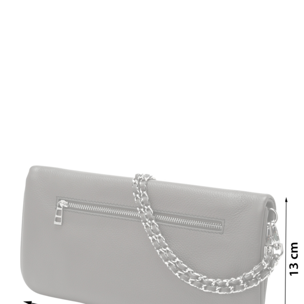 Zadig & Voltaire Clutch 'ROCK'  gri închis