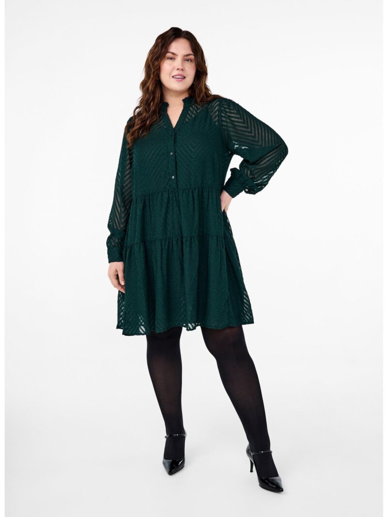 Original Zizzi Rochie 'VHUT'  verde închis