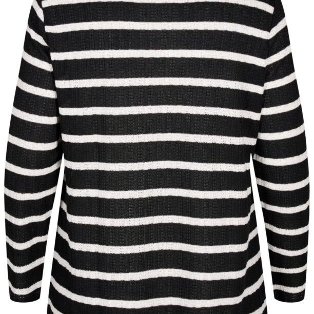 Zizzi Tricou  negru / alb