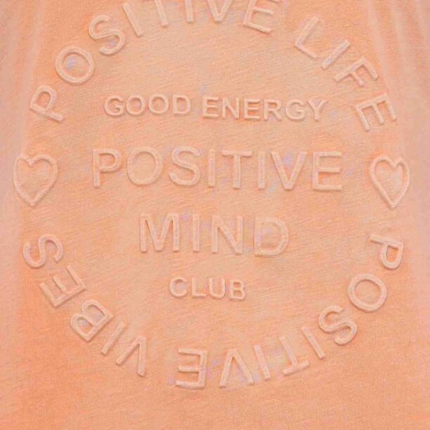 Zwillingsherz Tricou 'Positive Mind'  corai preţ