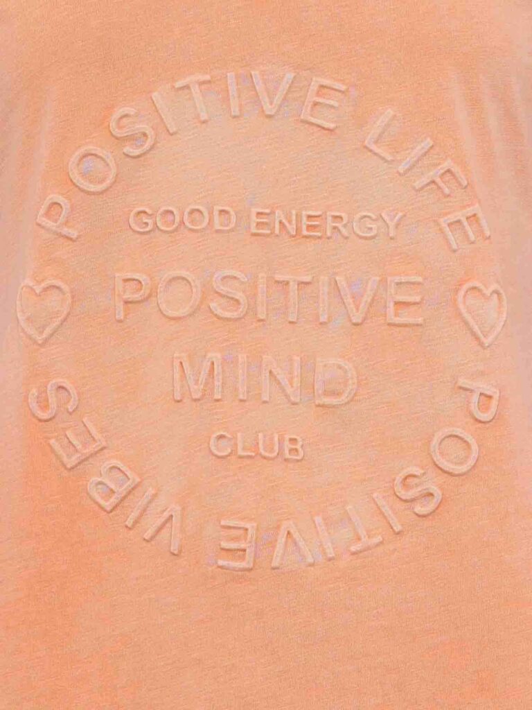 Zwillingsherz Tricou 'Positive Mind'  corai preţ