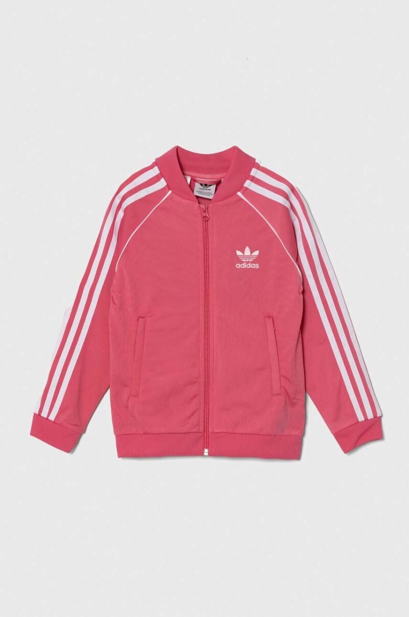 adidas Originals bluza copii culoarea roz