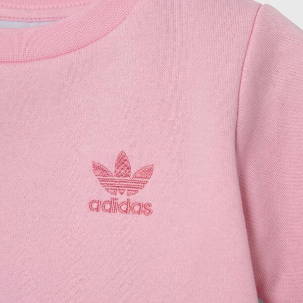 adidas Originals compleu bebe culoarea roz preţ