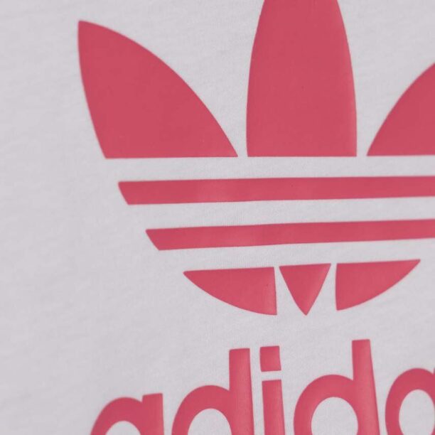 adidas Originals compleu copii culoarea roz preţ