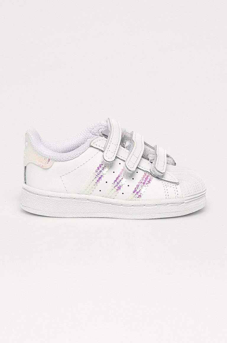 adidas Originals - incaltaminte din piele pentru copii Superstar Cf FV3657