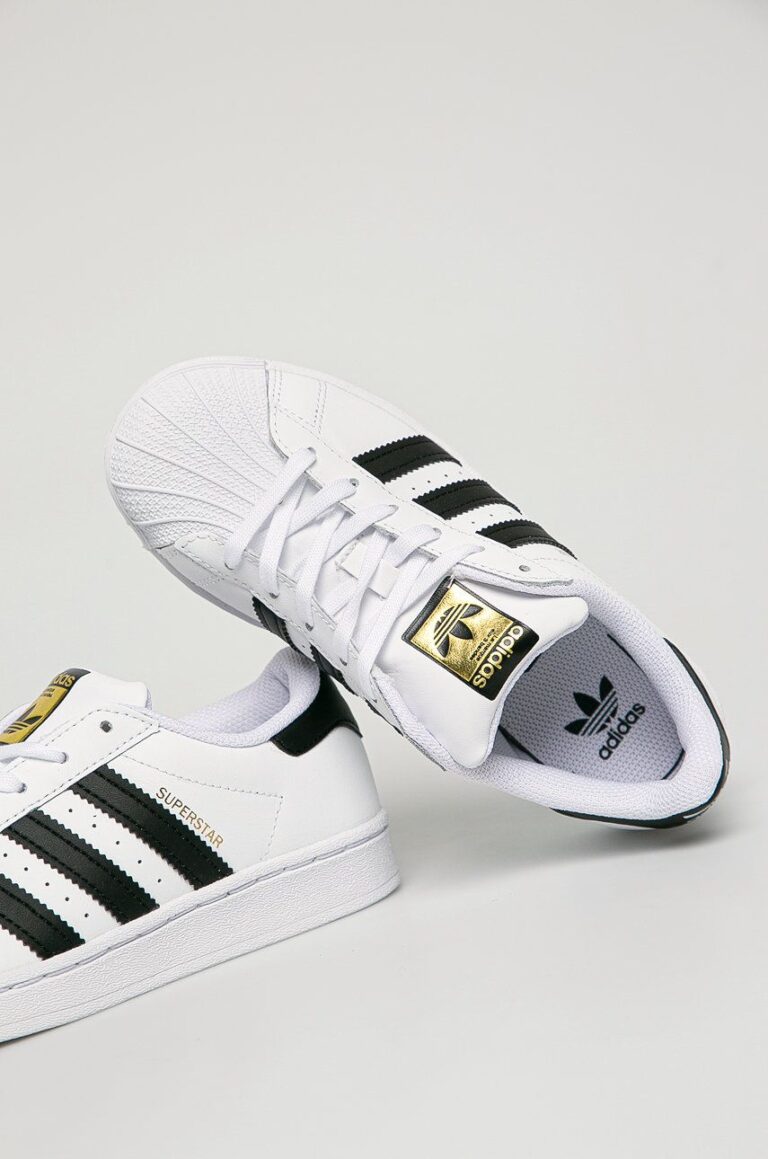 adidas Originals - incaltaminte din piele pentru copii Superstar FU7714 preţ