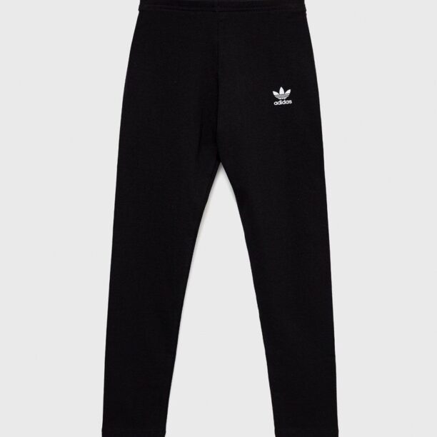 adidas Originals leggins copii culoarea negru