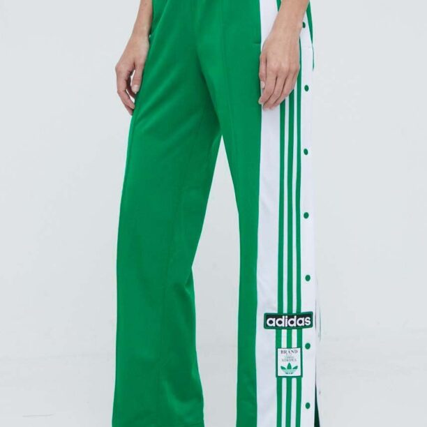 adidas Originals pantaloni de trening Adibreak Pant culoarea verde