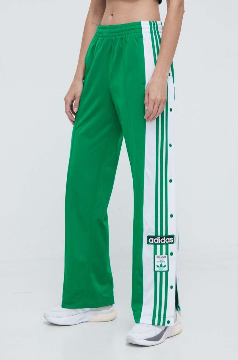 adidas Originals pantaloni de trening Adibreak Pant culoarea verde