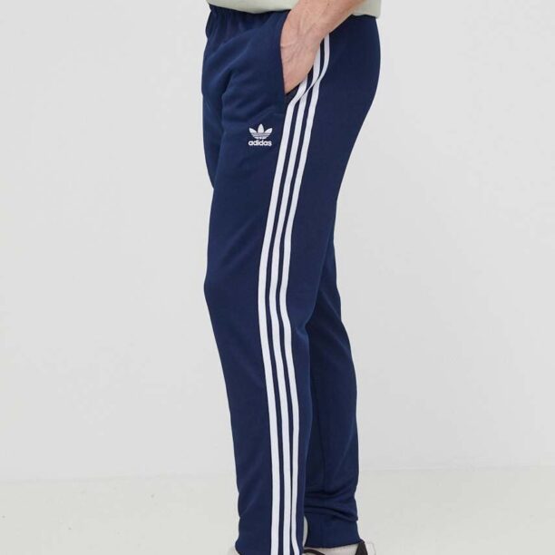 adidas Originals pantaloni de trening Adicolor Classics SST culoarea bleumarin