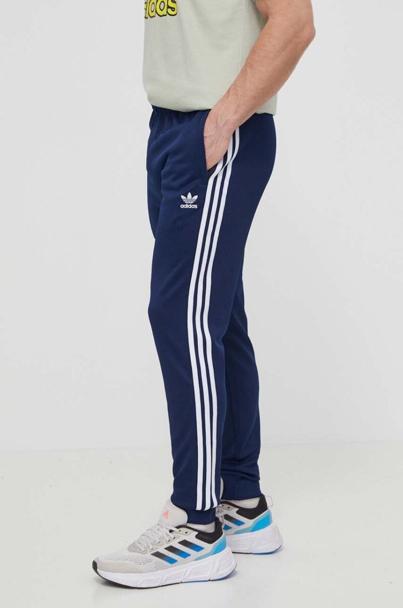 adidas Originals pantaloni de trening Adicolor Classics SST culoarea bleumarin