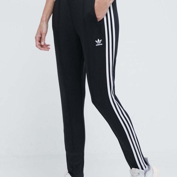 adidas Originals pantaloni de trening SST Classic TP culoarea negru