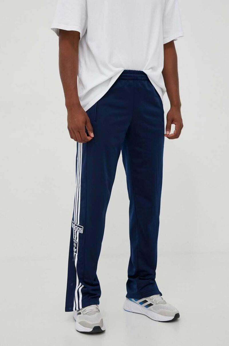 adidas Originals pantaloni de trening culoarea albastru marin