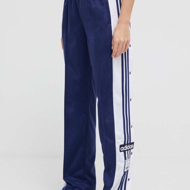 adidas Originals pantaloni de trening culoarea bleumarin