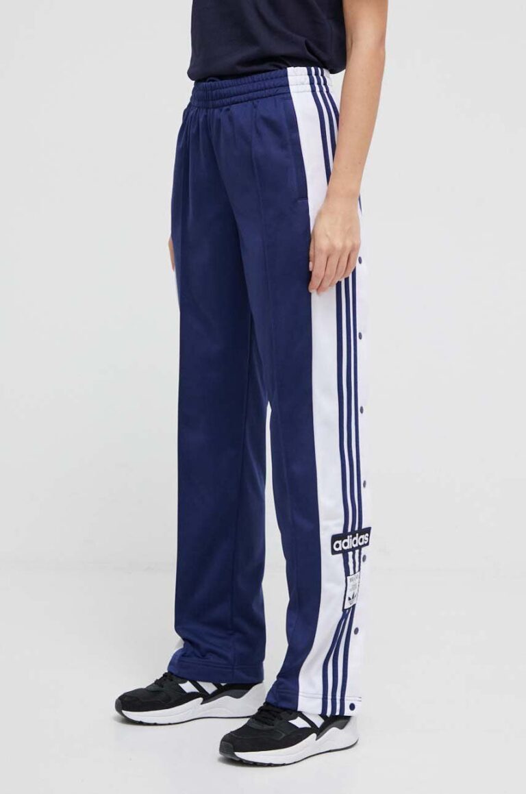 adidas Originals pantaloni de trening culoarea bleumarin