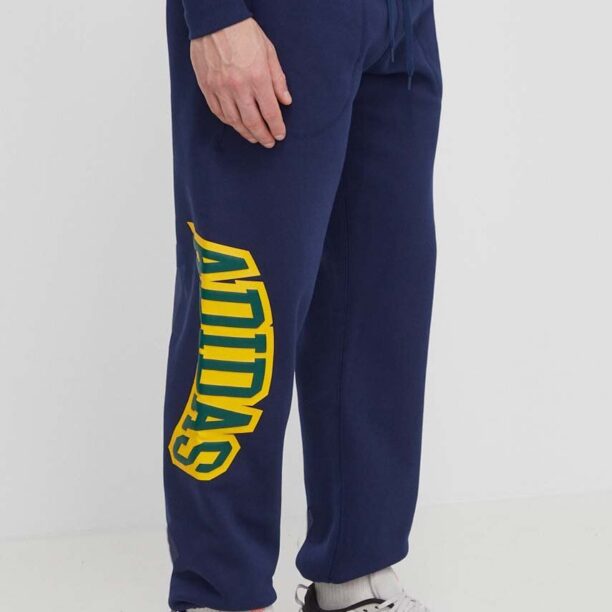 adidas Originals pantaloni de trening culoarea bleumarin