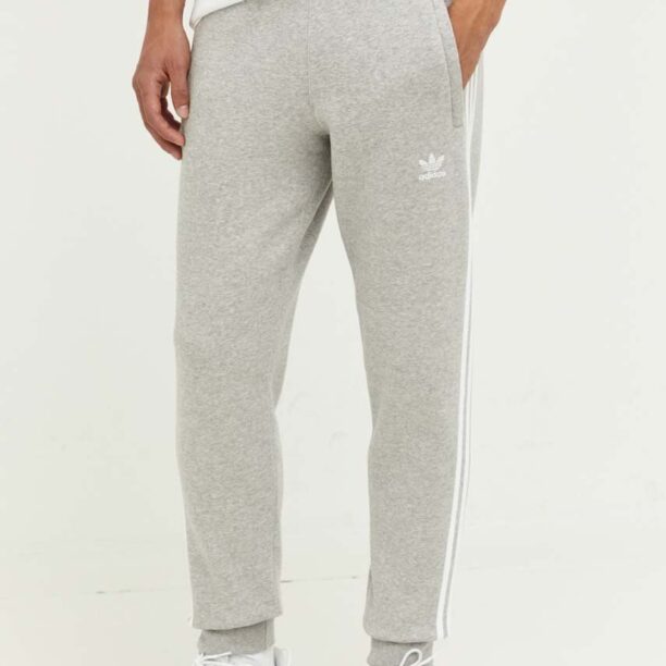 adidas Originals pantaloni de trening culoarea gri