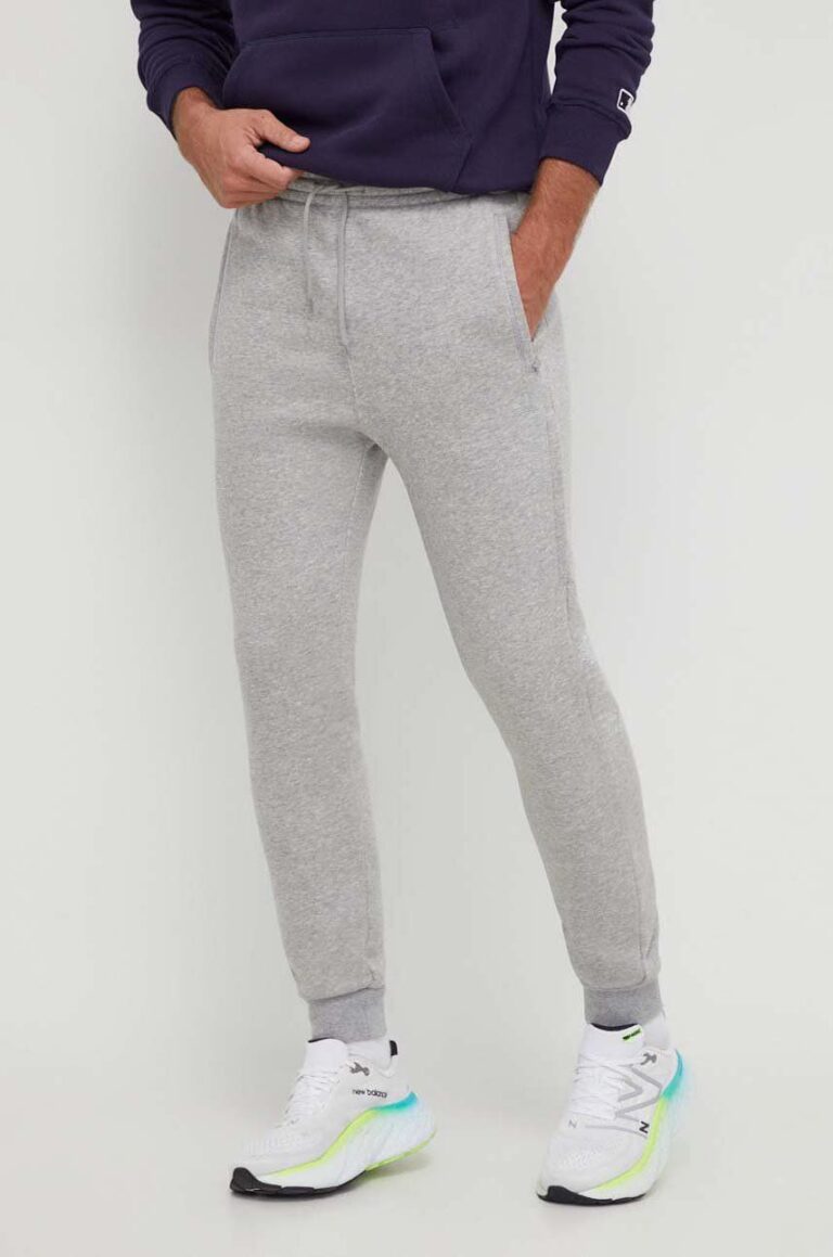 adidas Originals pantaloni de trening culoarea gri