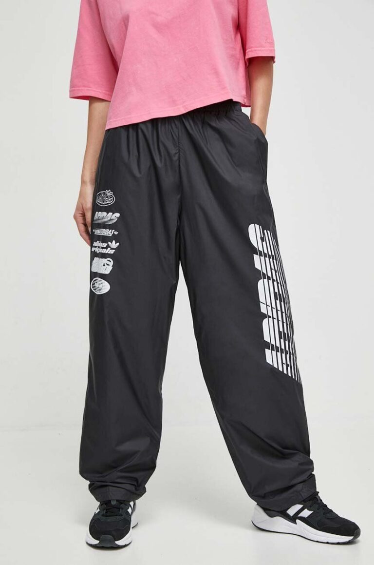 adidas Originals pantaloni de trening culoarea negru