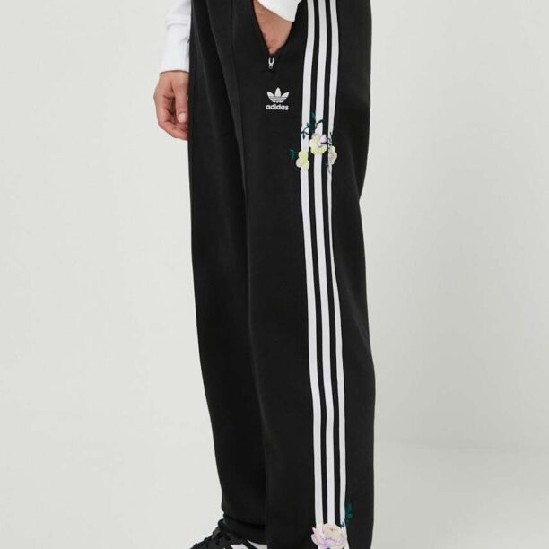 adidas Originals pantaloni de trening culoarea negru