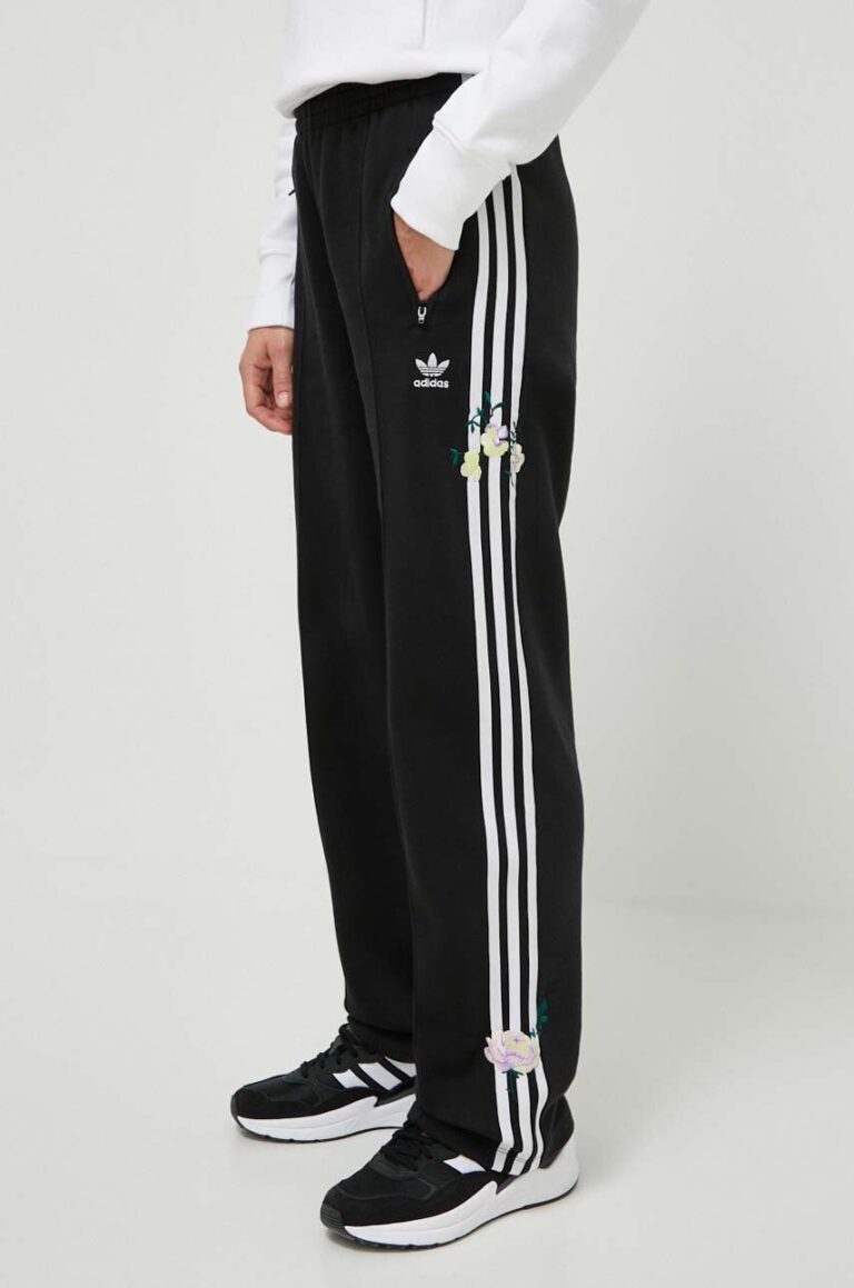 adidas Originals pantaloni de trening culoarea negru