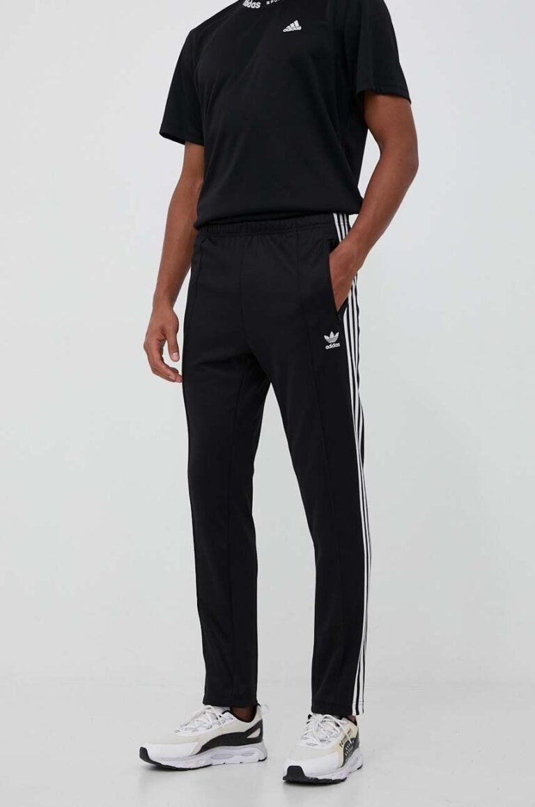 adidas Originals pantaloni de trening culoarea negru