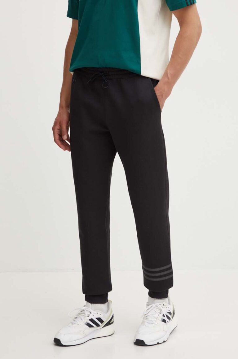 adidas Originals pantaloni de trening culoarea negru