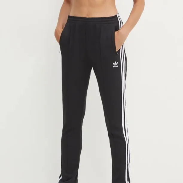 adidas Originals pantaloni de trening culoarea negru