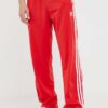 adidas Originals pantaloni de trening culoarea roșu