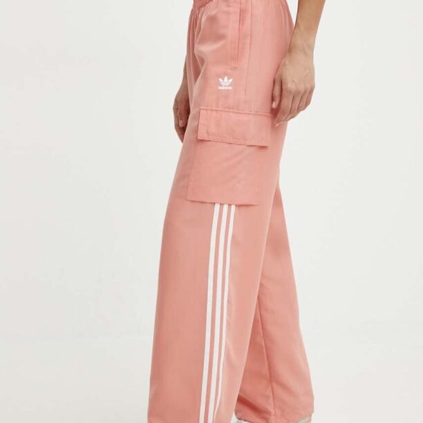 adidas Originals pantaloni de trening culoarea roz