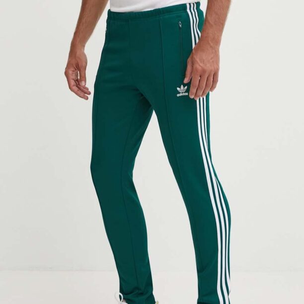 adidas Originals pantaloni de trening culoarea verde