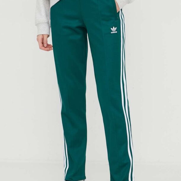 adidas Originals pantaloni de trening culoarea verde