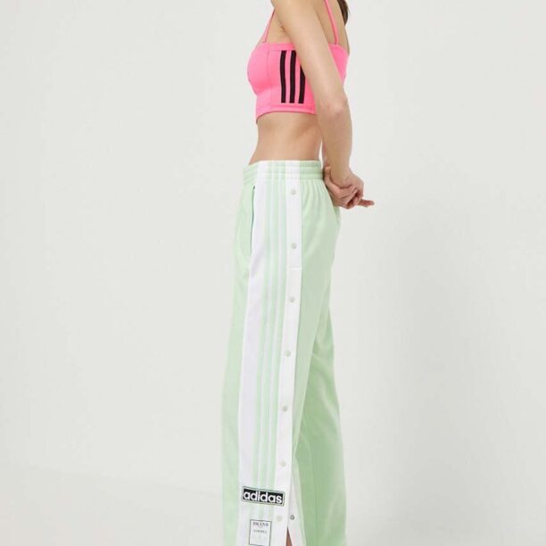 adidas Originals pantaloni de trening culoarea verde