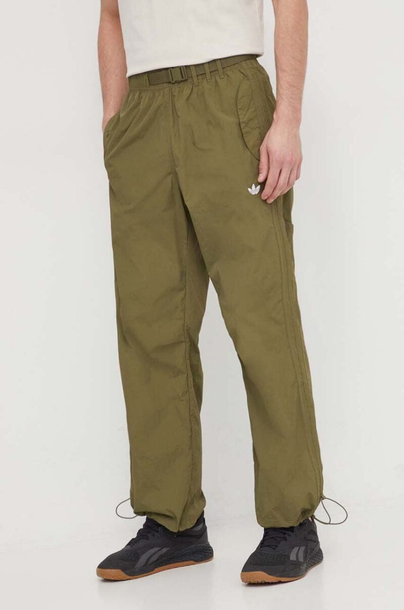 adidas Originals pantaloni de trening culoarea verde