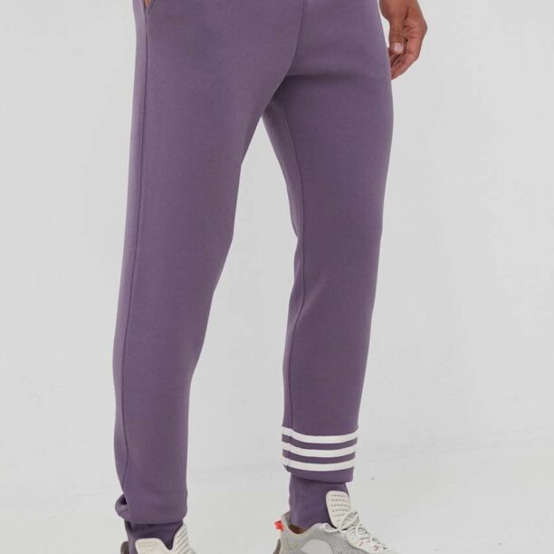 adidas Originals pantaloni de trening culoarea violet