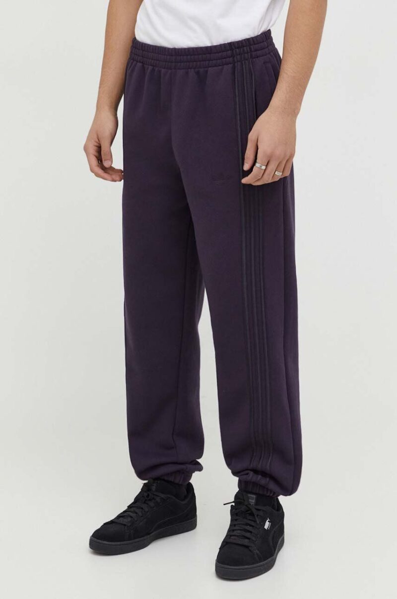 adidas Originals pantaloni de trening culoarea violet