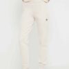 adidas Originals pantaloni de trening din bumbac culoarea bej