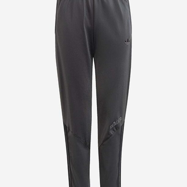 adidas Originals pantaloni de trening pentru copii culoarea gri