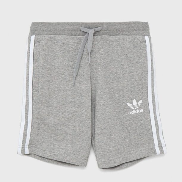 adidas Originals pantaloni scurti copii H32343 culoarea gri