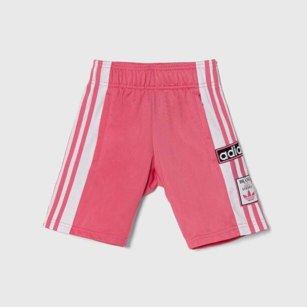 adidas Originals pantaloni scurti copii culoarea roz