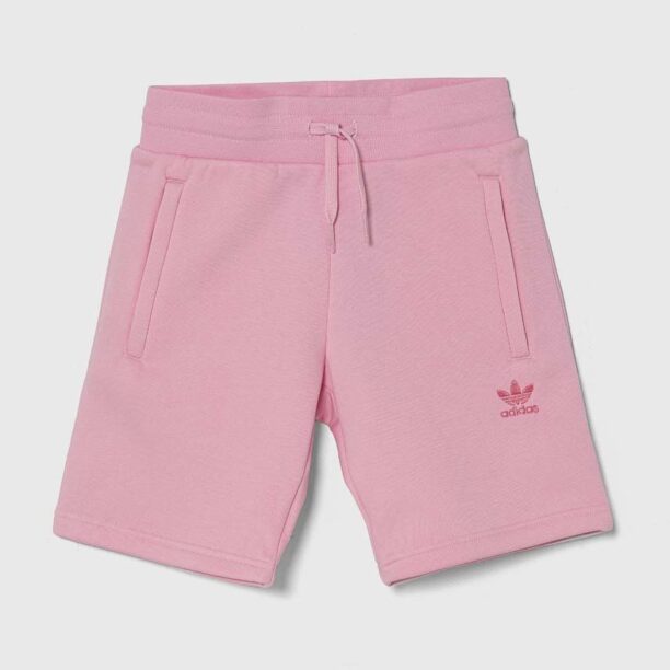 adidas Originals pantaloni scurti copii culoarea roz