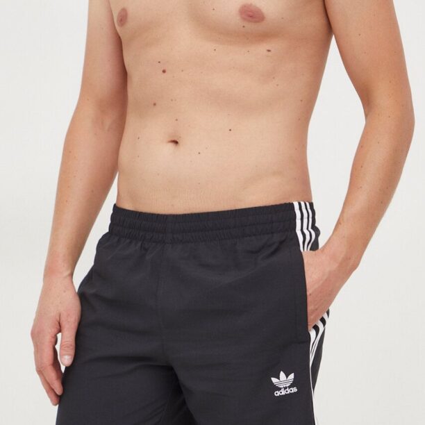 adidas Originals pantaloni scurți de baie culoarea negru HT4406