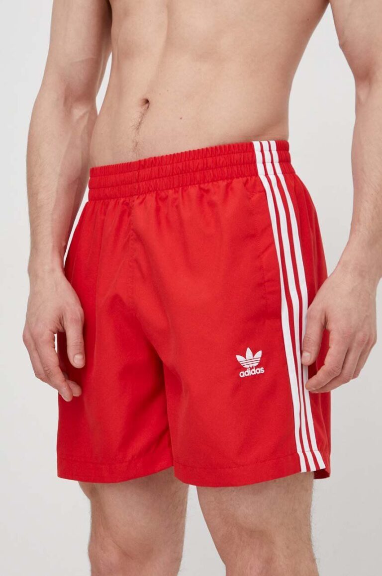 adidas Originals pantaloni scurți de baie culoarea roșu IT8654