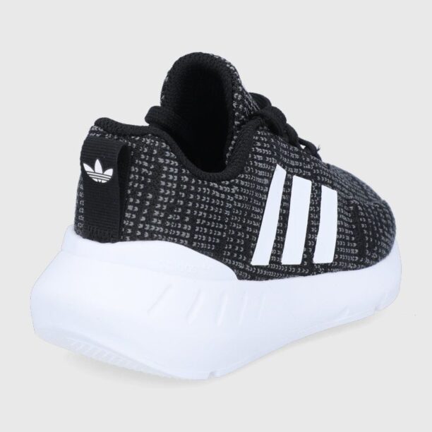 adidas Originals pantofi copii Swift Run GW8180 culoarea negru preţ