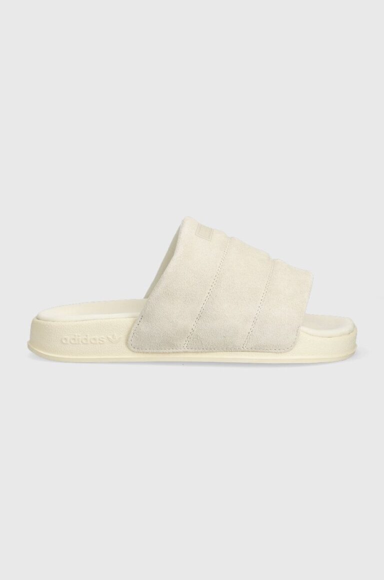 adidas Originals papuci din piele Adiette Essential femei